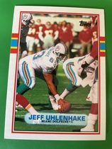 1989 Topps Traded #36 Jeff Uhlenhake