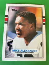 1989 Topps Traded #43 Mike Alexander