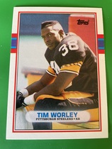 1989 Topps Traded #44 Tim Worley