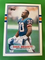 1989 Topps Traded #67 Dave Meggett