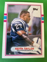 1989 Topps Traded #74 Keith Taylor