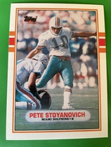 1989 Topps Traded #84 Pete Stoyanovich