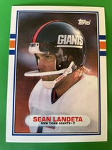 1989 Topps Traded #100 Sean Landeta