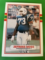 1989 Topps Traded #105 Zefross Moss