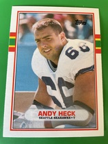1989 Topps Traded #121 Andy Heck