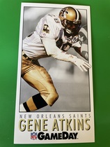 1992 Fleer GameDay #28 Gene Atkins