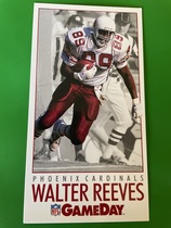 1992 Fleer GameDay #34 Walter Reeves