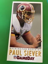 1992 Fleer GameDay #72 Paul Siever