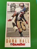 1992 Fleer GameDay #79 Dana Hall