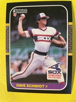 1987 Donruss Base Set #182 Dave Schmidt