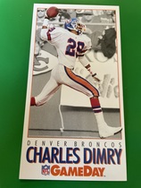 1992 Fleer GameDay #119 Charles Dimry