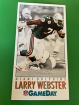 1992 Fleer GameDay #127 Larry Webster
