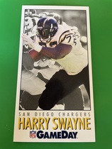 1992 Fleer GameDay #130 Harry Swayne