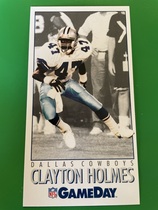 1992 Fleer GameDay #174 Clayton Holmes
