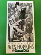 1992 Fleer GameDay #176 Wes Hopkins