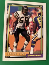 1992 Topps Base Set #674 Junior Seau