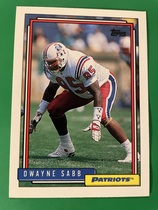 1992 Topps Base Set #698 Dwayne Sabb