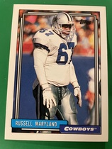 1992 Topps Base Set #739 Russell Maryland