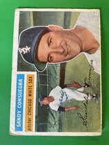 1956 Topps Base Set #265 Sandy Consuegra