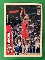 1996 Upper Deck Collectors Choice #217 Dickey Simpkins