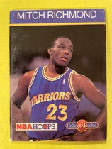 1990 NBA Hoops Collect A Book #9 Mitch Richmond