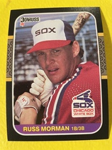 1987 Donruss Base Set #306 Russ Morman