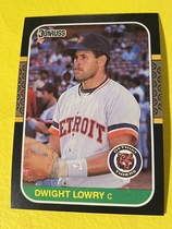 1987 Donruss Base Set #338 Dwight Lowry