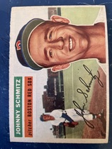 1956 Topps Base Set #298 Johnny Schmitz