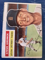 1956 Topps Base Set #310 Steve Gromek