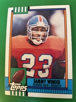 1990 Topps Base Set #45 Sammy Winder