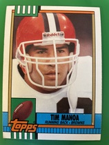 1990 Topps Base Set #167 Tim Manoa