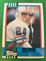 1990 Topps Base Set #219 Steve Brown