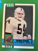 1990 Topps Base Set #287 Thomas Benson