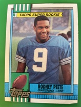 1990 Topps Base Set #351 Rodney Peete