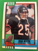 1990 Topps Base Set #372 Brad Muster