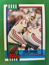 1990 Topps Base Set #418 Steve Grogan