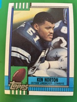 1990 Topps Base Set #486 Ken Norton