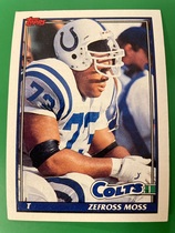 1991 Topps Base Set #336 Zefross Moss