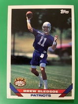 1993 Topps Base Set #130 Drew Bledsoe