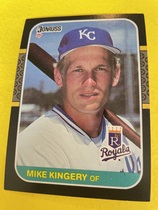 1987 Donruss Base Set #424 Mike Kingery