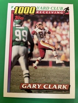 1991 Topps 1000 Yard Club #9 Gary Clark