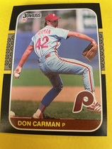 1987 Donruss Base Set #432 Don Carman