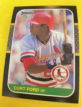 1987 Donruss Base Set #454 Curt Ford