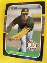 1987 Donruss Base Set #472 Dave Leiper