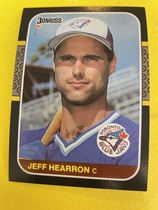 1987 Donruss Base Set #490 Jeff Hearron