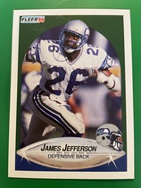 1990 Fleer Base Set #267 James Jefferson