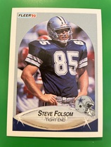 1990 Fleer Base Set #387 Steve Folsom
