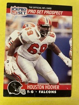 1990 Pro Set Base Set #724 Houston Hoover