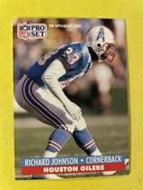 1991 Pro Set Base Set #165 Richard Johnson