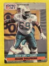 1991 Pro Set Base Set #567 Keith Sims
